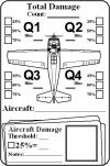 F4F Wildcat Combat Damage Card